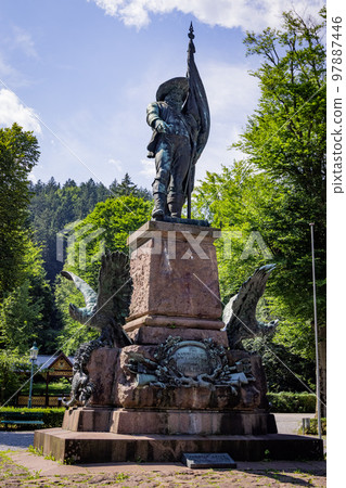 Sculpture at Innsbruck Bergisel in Austria 97887446