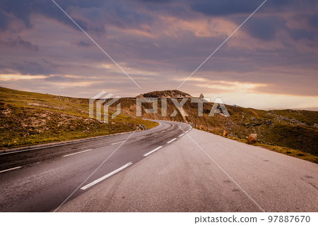 Spectacular Grossglockner High Alpine Road in Austria 97887670