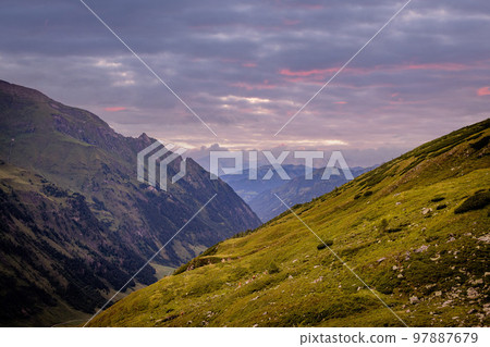 Grossglockner High Alpine Road in Austria 97887679