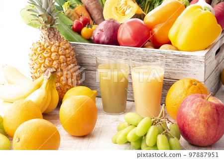 蔬菜、水果和冰沙套裝 97887951