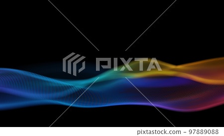 Abstract technology wave background. Internet technology concept digital background. Internet network concept. Data science color background. Abstract technology wave background. Internet technology concept digital background. Internet network concept. Data science color background. 97889088