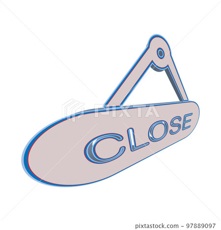 Illustration Vector graphic of Close Sign icon Illustration Vector graphic of Close Sign icon 97889097