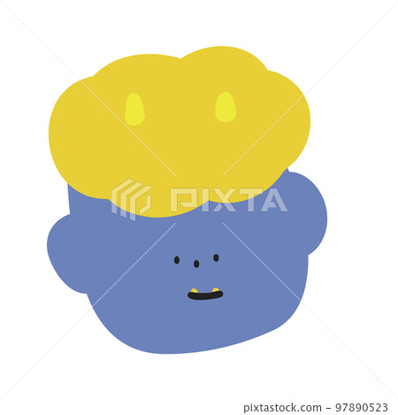 Aooni's face with a loose pattern Aooni's face with a loose pattern 97890523