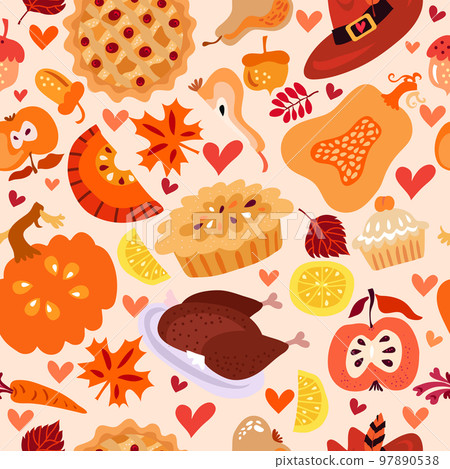 Thanksgiving  Day pattern 1 97890538