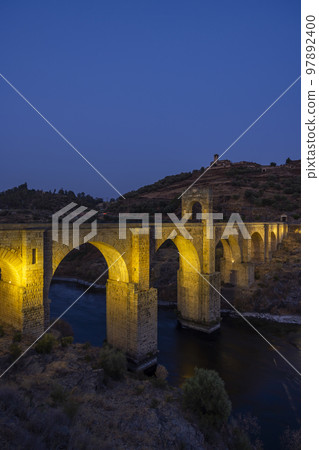 Puente de Alcantara in Extremadura, Spain Puente de Alcantara in Extremadura, Spain 97892400