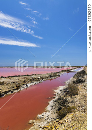 Salin de Giraud in Camargue region, Provence, France Salin de Giraud in Camargue region, Provence, France 97892470