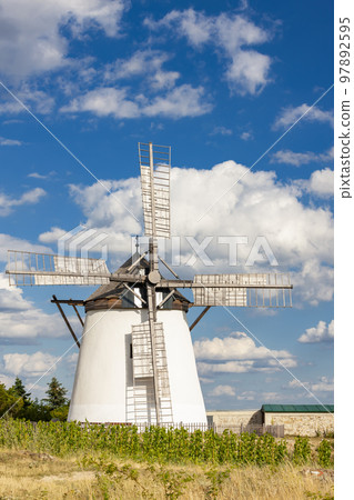 windmill in Retz, Lower Austria, Austria 97892595