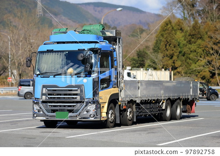 Large flat-body truck image Large flat-body truck image 97892758