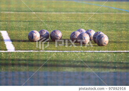 Soccer court image Soccer court image 97892916