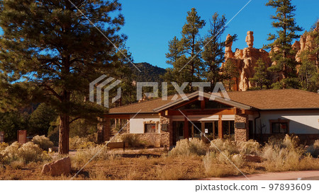 Red Canyon visitior center in Utah 97893609