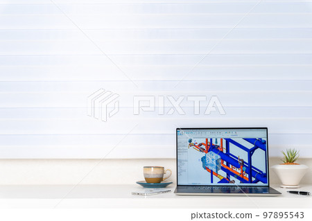 3D CAD 3D 3DCG building equipment design tube heater 97895543