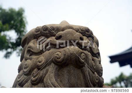 Komainu of Amagasaki Kifune Shrine -2 97898560