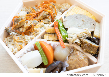 美味的蛤蜊飯便當 97899076