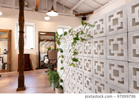 Hair salon with vintage furniture 97899786