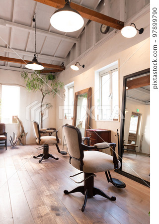 Hair salon with vintage furniture 97899790