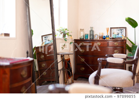 Hair salon with vintage furniture Hair salon with vintage furniture 97899855