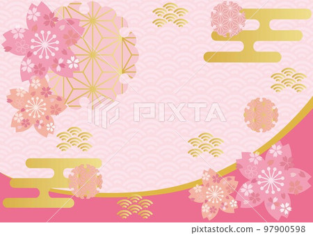 日式櫻花_粉底1561 97900598