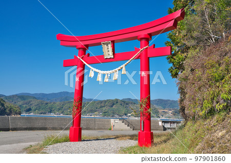 [鳴橋神社] 高知縣須佐木市鳴橋浦之內 97901860