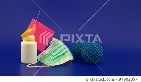 Virus pandemic and possible vaccine concept 97902057