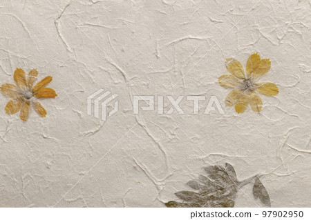 Mulberry paper texture background in close-up. Mulberry paper texture background in close-up. 97902950