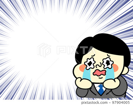 Comical male character illustration material business Comical male character illustration material business 97904005