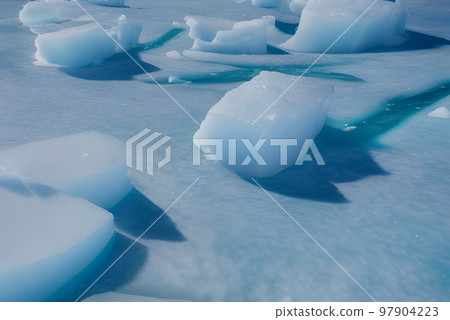 北極海冰 北極海冰 97904223