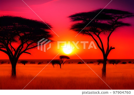 薩凡納地平線夜景 薩凡納地平線夜景 97904760