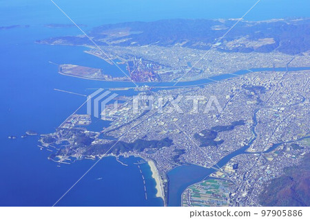 和歌山市及其周邊鳥瞰圖 97905886