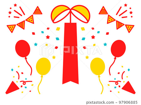 cute celebration icon set 97906885