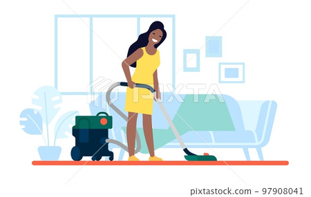 Household and housekeeping equipment cleaning Vector Image