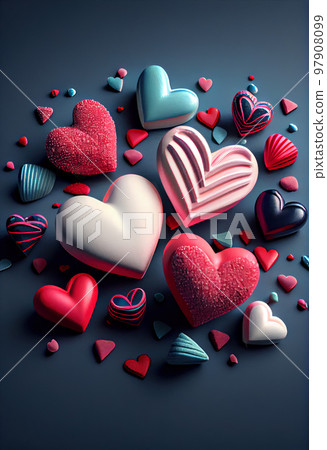Valentines day background Valentines day background 97908099