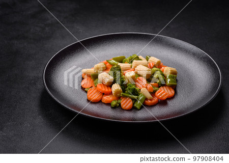 A mixture of vegetables 97908404