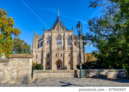 Famous Saint Barbara's Cathedral, Kutna Hora, Czech Republic Famous Saint Barbara's Cathedral, Kutna Hora, Czech Republic 97908987