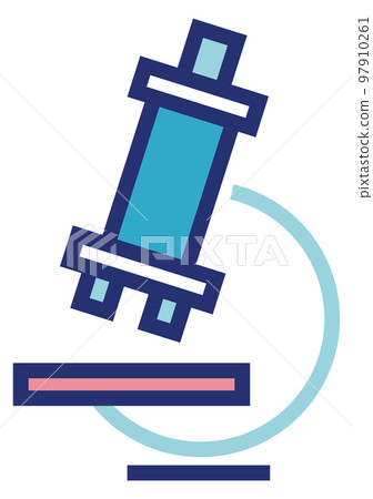 Microscope icon. Biology research sign. Science symbol Microscope icon. Biology research sign. Science symbol 97910261