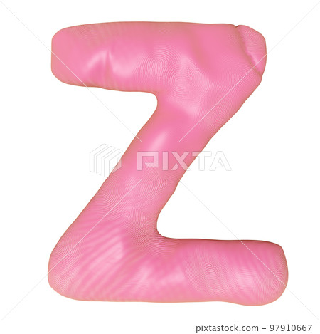 Z letter logo design from plasticine isolated on white background. pink Z clay toy icon template elements concept, 3d illustration render, clipping path Z letter logo design from plasticine isolated on white background. pink Z clay toy icon template elements concept, 3d illustration render, clipping path 97910667