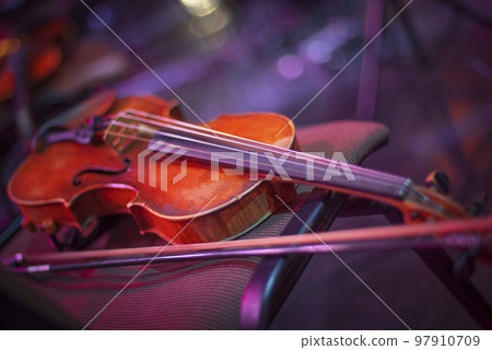 violin at a concert violin at a concert 97910709