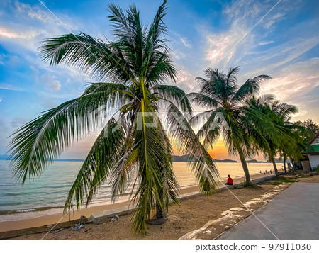 Pak Bara Beach in Satun, Thailand 97911030