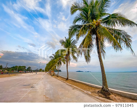 Pak Bara Beach in Satun, Thailand 97911045