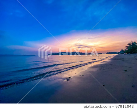 Pak Bara Beach in Satun, Thailand 97911048