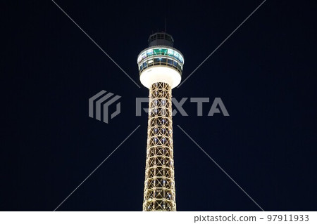 橫濱海洋塔點亮 97911933