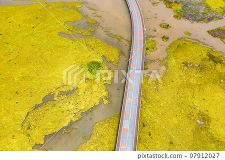 Thale Noi bridge in Phatthalung, Thailand 97912027