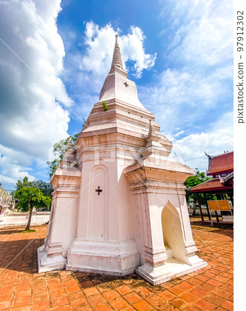 Wat Phra Boromathat Chaiya in Surat Thani, Thailand Wat Phra Boromathat Chaiya in Surat Thani, Thailand 97912302