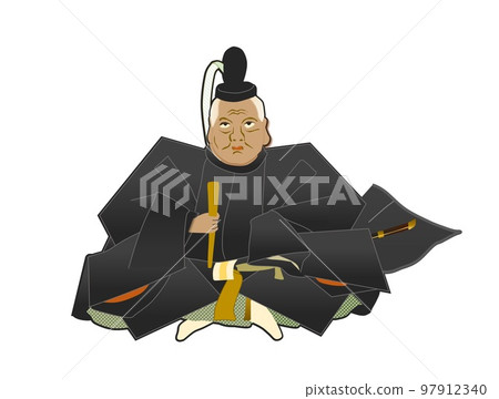 德川家康肖像(白底) 德川家康肖像(白底) 97912340