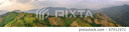 Phu Kha Viewpoint 1715 in the mountain valley of Nan province, Thailand Phu Kha Viewpoint 1715 in the mountain valley of Nan province, Thailand 97912972