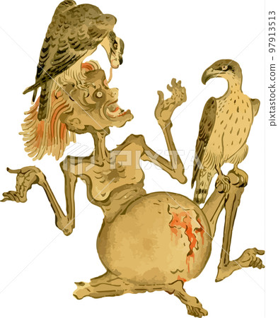 餓鬼眼珠子被鷹啄了 97913513