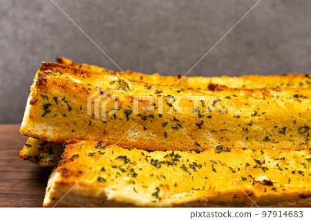 Garlic Baguette Sticks Garlic Baguette Sticks 97914683