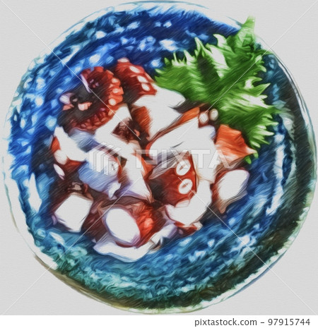 美味的章魚 97915744