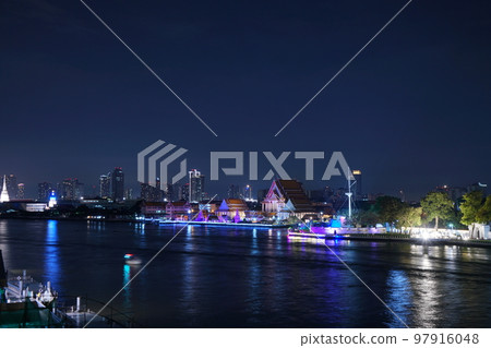 曼谷 夜景 點燈 97916048