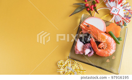 New Year's dishes | Image of Japanese New Year 97916195