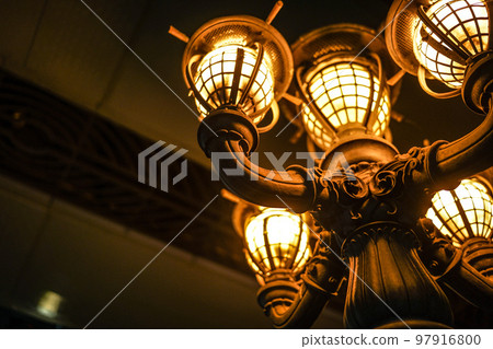 Street lights in Nihonbashi, Tokyo Street lights in Nihonbashi, Tokyo 97916800